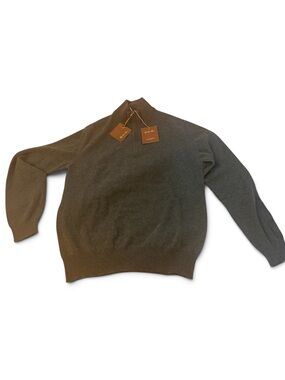 Loro Piana Unisex Quarter Zip Sweater Baby Cashmere